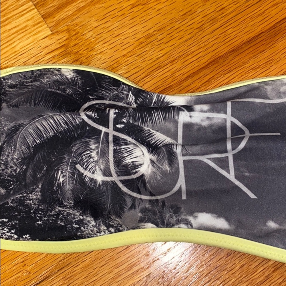Victoria’s Secret graphic bandeau swim top